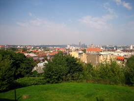 Панорама города. Вид из окна отеля Panorama